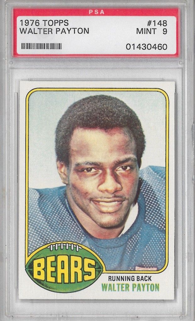 1976 Topps Walter Payton RC PSA 9