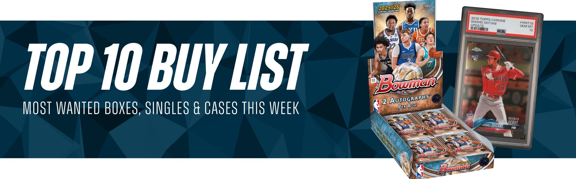 Dave & Adam's Top 10 Buy List – Week of April 17th | DA Card World