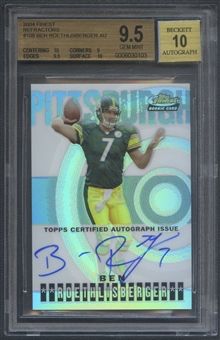 Ben Roethlisberger Topps Finest RC Auto