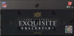 08exquisitefootball 2008 Upper Deck Exquisite Football Hobby Box