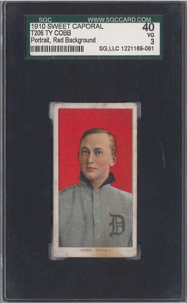 1910 T-206 Ty Cobb SGC 40