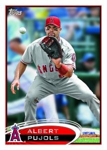 Albert Pujols Angels Topps Card
