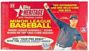 12TPPSHERMLBB1 2012 Topps Heritage Minor League Baseball