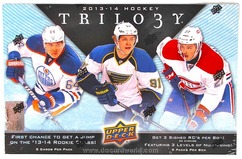2013/14 UD Trilogy Hockey