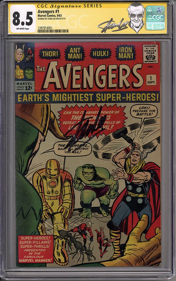 Avengers #1 CGC 8.8