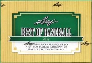 145385 Leaf Best of Baseball