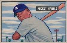1951bowmanmickeymantle 1951 Bowman Mickey Mantle Baseball Card