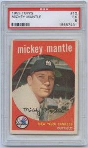 1959toppsmickeymantle 1959 Topps Mickey Mantle Baseball Card