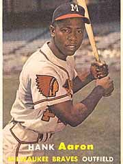 Hank Aaaron 1960 Topps