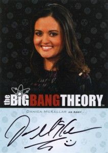 2012 Cryptozoic Big Bang Theory Seasons 3 and 4 Autographs A16 Danica McKellar