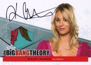 2012 Cryptozoic Big Bang Theory Seasons 3 and 4 Autographs A3 Kaley Cuoco as Penny