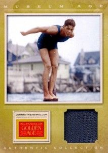 2012 Panini Golden Age Baseball Museum Age Johnny Weissmuller