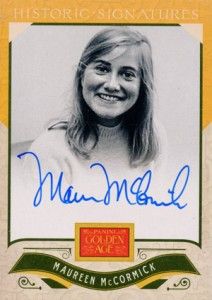 2012 Panini Golden Age Historic Signatures Maureen McCormick
