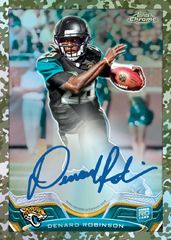 Denard Robinson Rookie Auto