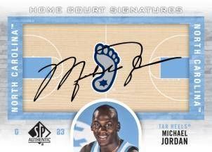 Michael Jordan On Court Autograph