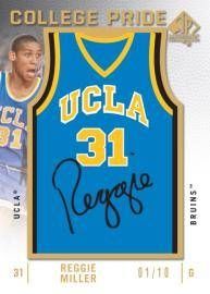 Reggie Miller Autographed SP Authentic Basketball Card