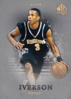 2012/13 SP Authentic Allen Iverson Basketball Card