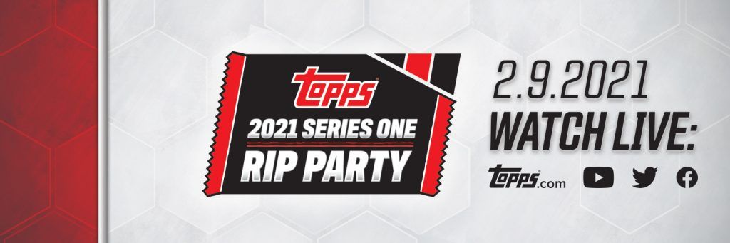 2021 Topps Series 1 Baseball Rip Party