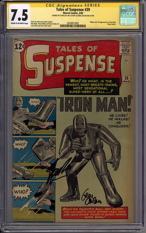 Tales of Suspense #39 CGC 7.5
