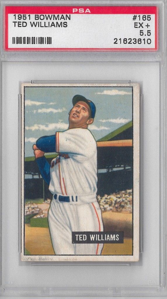 1951 Bowman Ted Williams