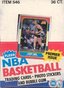 8687fleerbasketballbox 1986/87 Fleer Basketball Box