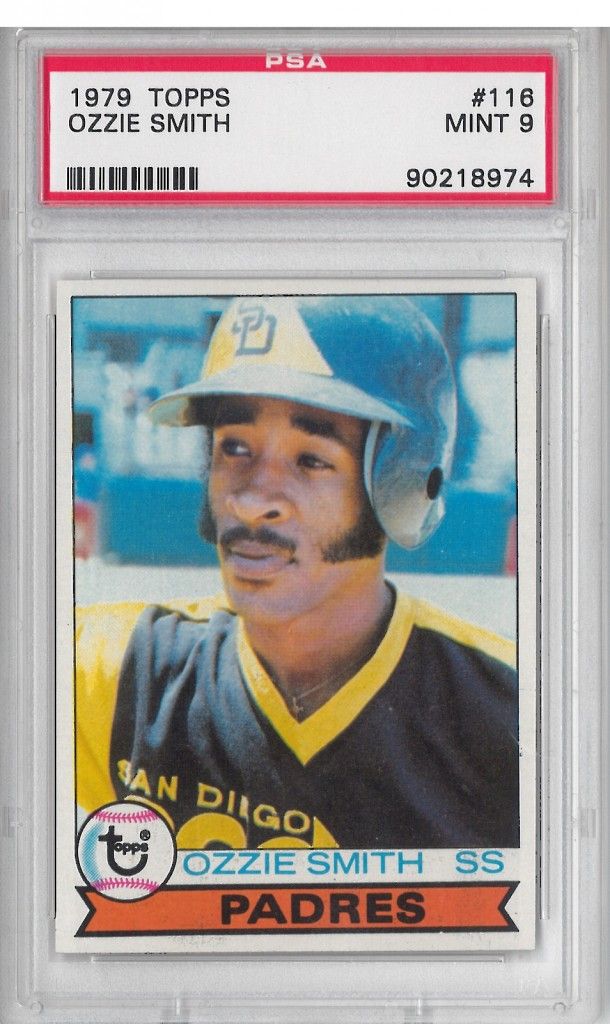 1979 Topps Ozzie Smith RC PSA 9