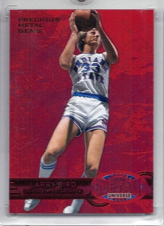 Larry Bird Red PMG