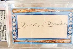 MickeyMantleAutograph2 Mickey Mantle Historic Autographs