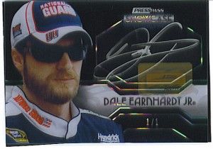 Dale Jr. 1 of 1 Melting Autograph