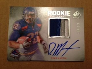DougMartinSPRookieAutoPatch