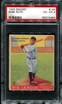 Goudey Ruth PSA 4