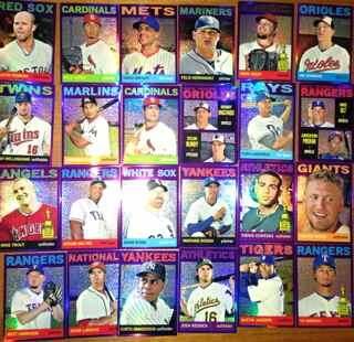 Topps Heritage Purple Refractors