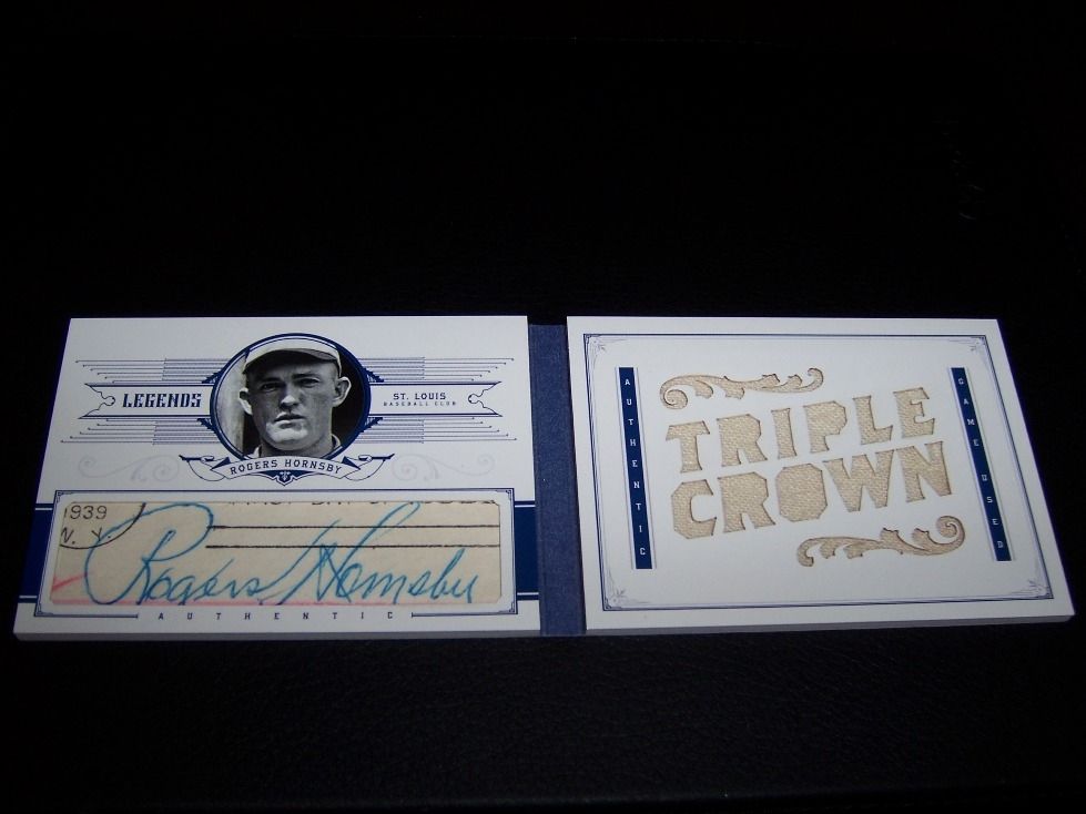 Rogers Hornsby Cut Auto