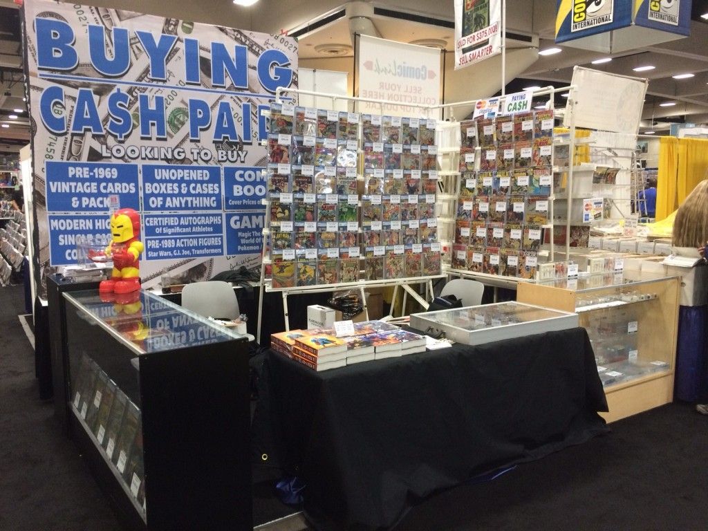 Dave & Adam's booth at the San Diego Comic Con