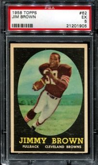 Jim Brown Football Card