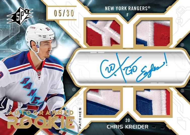 Kreider Rookie Patch