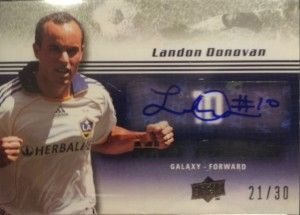LANDON! Landon Donovan Autograph Card