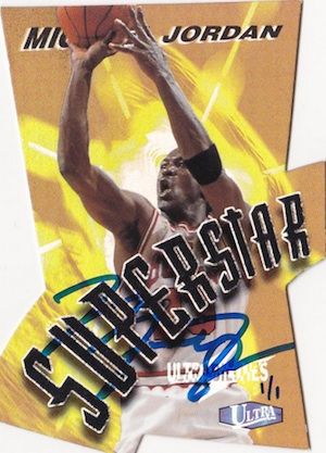 LeBron James Autographed Buyback Cards in 2012/13 Fleer Retro