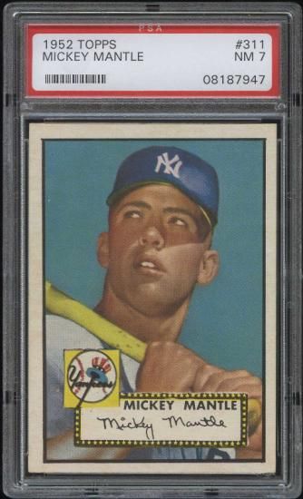Mickey Mantle PSA 7
