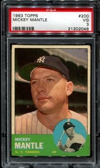 Mickey Mantle Baseball Card