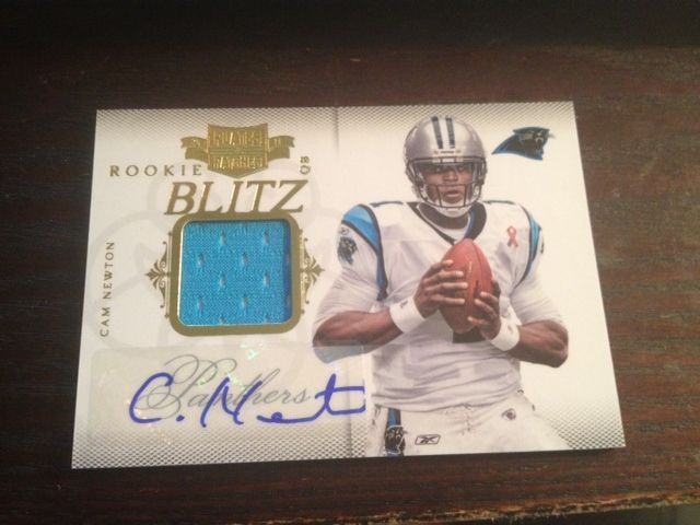 Cam Newton Jersey Autograph