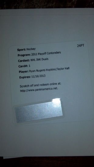 Nugent Hall Dual Ink Redemption