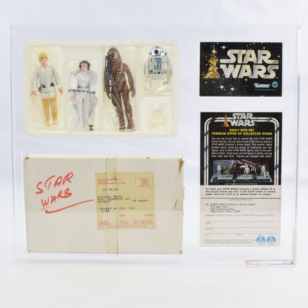 1978 Kenner Star Wars Figures
Luke Skywalker, Princess Leia, Chewbacca, R2-D2
