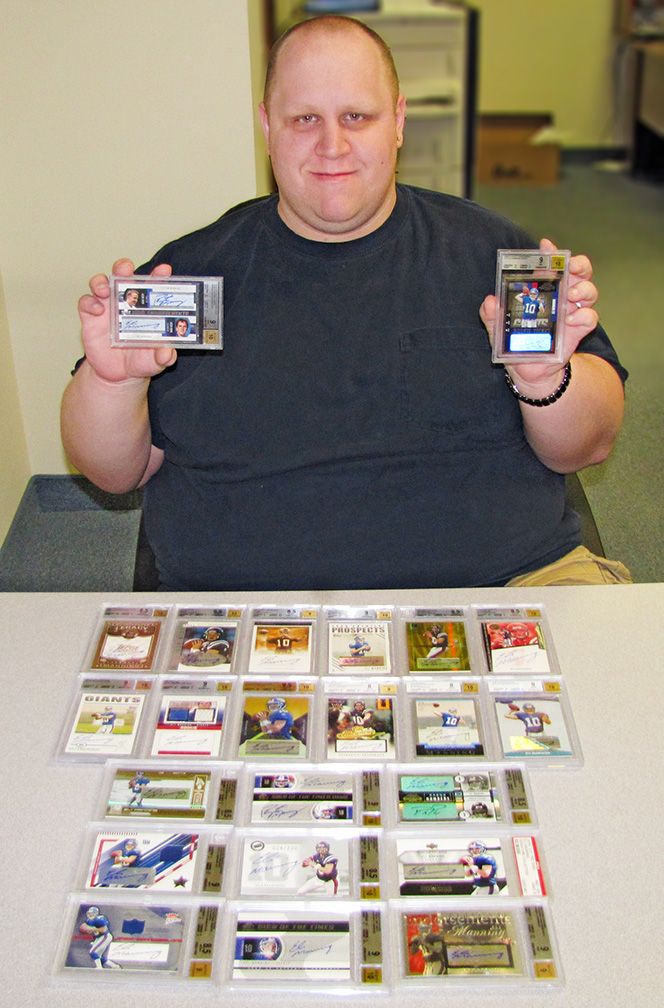 Eli Manning Card Collection