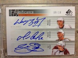 Triple Game Used Auto