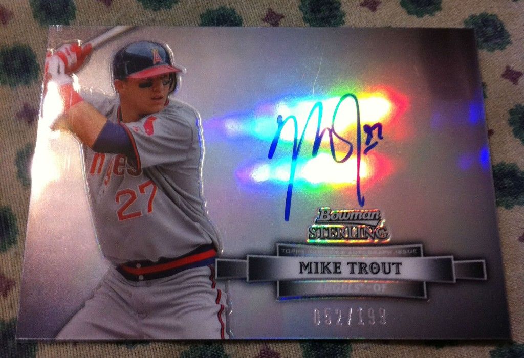 Mike Trout Baseball Card