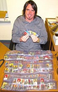 Bob T206 Cards Bob with T206 Baseball Cards