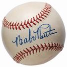 Babe Ruth Autographed Baseball