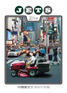 favre-2102 Brett Favre Tractor Card