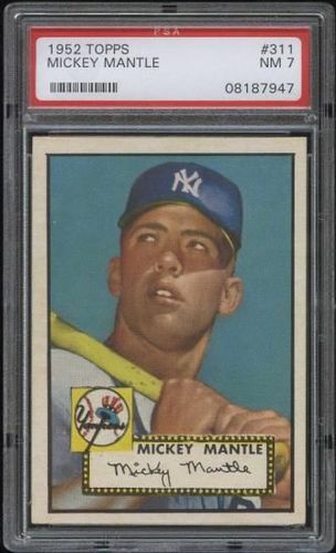 Mickey Mantle PSA 7